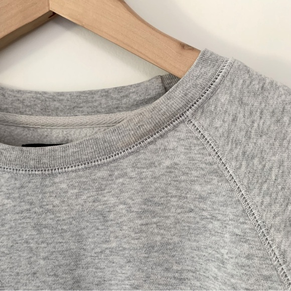 Brunette The Label “Brunette” Crewneck Sweatshirt Grey - Picture 6 of 9